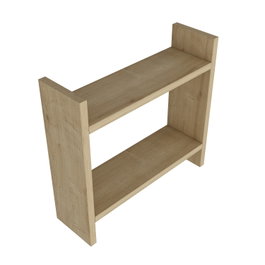 Hanah Home Denver Estantería de Cocina Color Zafiro Organizador Almacenamiento Cocina Tablero Melamina 34x10x30 cm
